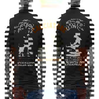 Chiamano Cacciatore Ma Le Più Importanti Mi Chiamano Nonno T-shirt da uomo con stampa posteriore - Novitaregali