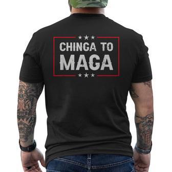 Chinga Tu Maga Statement Men's T-shirt Back Print - Thegiftio UK