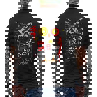 Chouette Dessin Illustration Texte Dessin Graphique Anime T-shirt imprimé au dos - Cadeauxyz