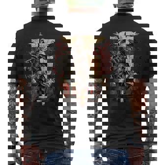 Chrétiens Médiévaux Des Templiers T-shirt imprimé au dos - Cadeauxyz