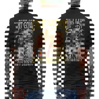 Christ Is Coming Are You Swallowing Offensive Jesus Men's T-shirt Back Print - Thegiftio