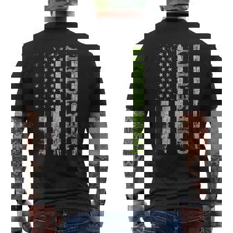 Ciberseguridad Bandera De EeUu Ingeniero Informático Programador Hacker Camiseta Hombre Estampado Espalda - Regaloses