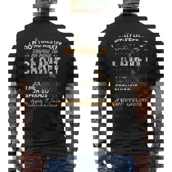 Clarinette Clarinettiste Orchestre De Musique Classique T-shirt imprimé au dos - Cadeauxyz