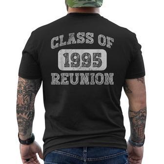 Class Of 1995 30Th Reunion High School Graduation Classmate Men's T-shirt Back Print - Thegiftio UK