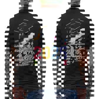 Class Of 2025 High School Senior 25 Crew Graduation Matching Men's T-shirt Back Print - Thegiftio UK