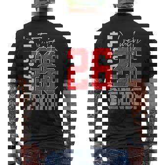 Class Of 2026 Twenty 26 Graduation Senior 2026 Men's T-shirt Back Print - Monsterry