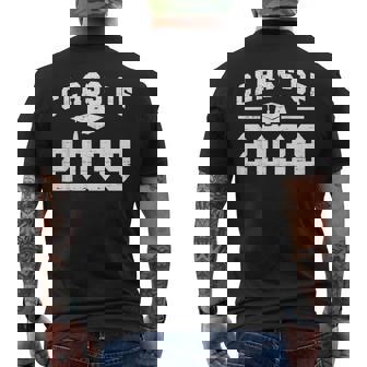 Class Of 2039 Grow With Me First Day Of School Graduation Men's T-shirt Back Print | Mazezy