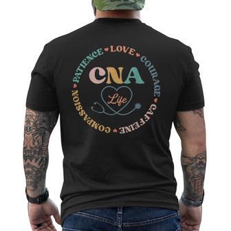 Cna Life Cna Certified Nursing Assistant Men's T-shirt Back Print - Thegiftio UK