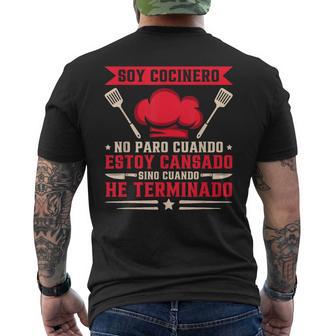 Cocinerooy Cocinero Camiseta Hombre Estampado Espalda - Regaloses