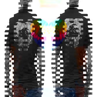 Cœur De Champignon Avec Imprimé Tie-Dye Pour Les Amateurs De Champignons T-shirt imprimé au dos - Cadeauxyz