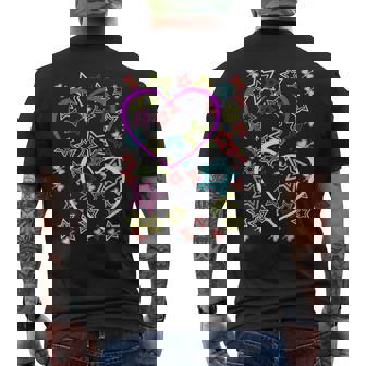 Coeur Rétrointage Années 80 Pour Enfantsaint-Valentinaint-Valentin T-shirt imprimé au dos - Cadeauxyz