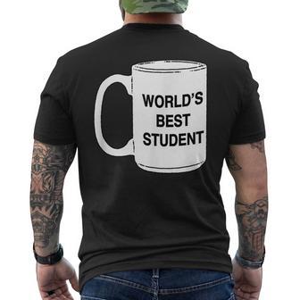 Colaire Amusant Pour Enfants Et Adultes World's Besttudent T-shirt imprimé au dos - Cadeauxyz