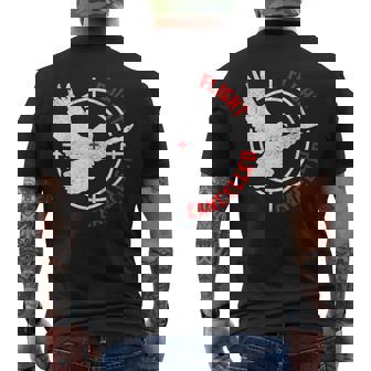 Colomba Cacciatori Di Uccelli Colombe Cacciatore Collezioni Amanti T-shirt da uomo con stampa posteriore - Novitaregali