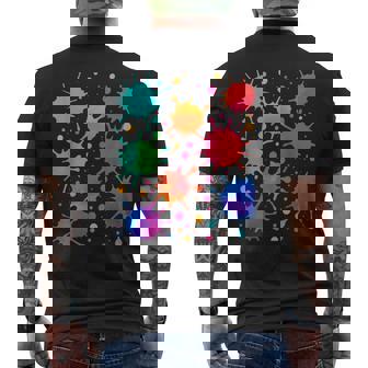 Colorplash アートtシャツ メンズTシャツ バックプリント - Kawaiitshirt