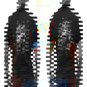 Colourful Football Boys Colourful Children's Football T-Shirt mit Rückendruck - Seseable