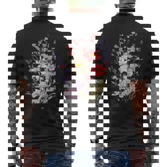 Conception De Bouquet De Chemise À Fleurs Pour Les Amateurs T-shirt imprimé au dos - Cadeauxyz