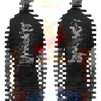 Confidential ピンナップガール メンズTシャツ バックプリント - Kawaiitshirt