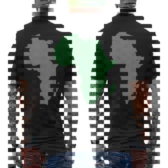 Continente Africano Y Mapa De África Ropa Para Niños Y Niñas Camiseta Hombre Estampado Espalda - Regaloses