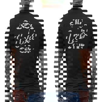 Cool Uncles Club Pocket Fathers Day Best Uncle Men Men's T-shirt Back Print - Monsterry