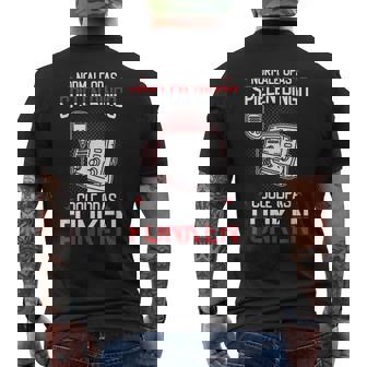 メンズ Coole Opas Funken アマチュア無線機 アマチュア無線機 メンズTシャツ バックプリント - Kawaiitshirt