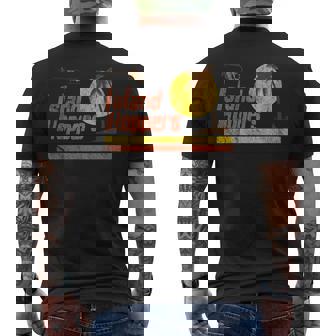 Coucher Deoleilur Magnum Island Retro Hoppers En Pi T-shirt imprimé au dos - Cadeauxyz