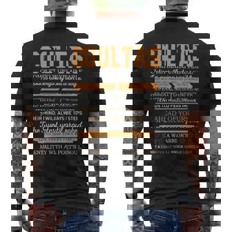 Coultas Completely Unexplainable Notices Everything But Won’T Say It Name Men's T-shirt Back Print | Seseable CA