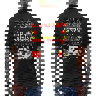 Cousin Of The Birthday Boy Matching Family Party Decor Men's T-shirt Back Print - Thegiftio UK