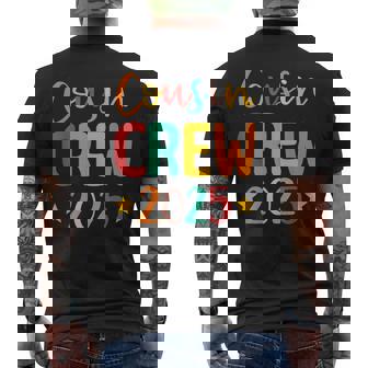 Cousin Crew 2025 For Family Summer Vacation And Reunion Men's T-shirt Back Print - Thegiftio UK