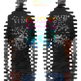 Cousin Crew 2025 For Summer Vacation Holiday Family Camp Men's T-shirt Back Print | Mazezy