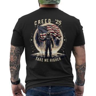 Creed '25 Take Me Higher American Astronaut Men's T-shirt Back Print - Thegiftio UK