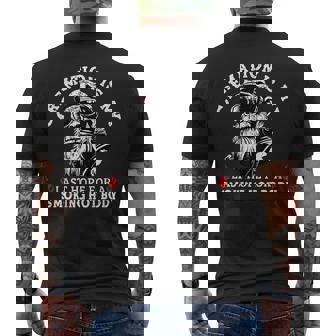 Cremation Is My Last Hope For A Smoking Hot Body On Back Men's T-shirt Back Print - Thegiftio