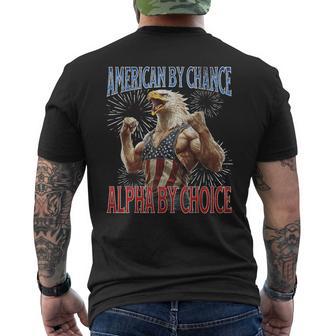 Cringe Fourth Of July Men's T-shirt Back Print - Thegiftio UK