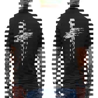 Croix Chrétienne Catholique Chrétienne Mercredi Cendrier T-shirt imprimé au dos - Cadeauxyz