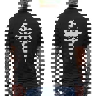 Cross Oft James - T-shirt da uomo con stampa posteriore - Novitaregali