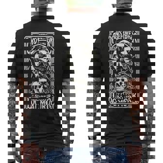 Crows Before Bros Support Your Local Murder Halloween Men's T-shirt Back Print - Thegiftio