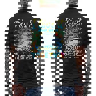 Cruise Squad 2025 Family Group Matching Summer Vacation Men's T-shirt Back Print - Thegiftio