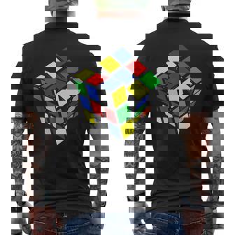 Cubo De Rubik Camiseta Hombre Estampado Espalda - Regaloses