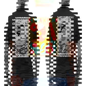 Cultura Es Poder Hispanic Heritage Latina Empowerment Men's T-shirt Back Print - Seseable