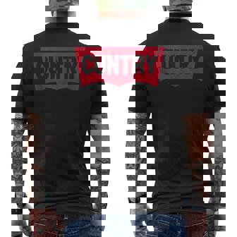 Cuntry Western Concert Outfit Cowgirl Cowboy Men's T-shirt Back Print - Monsterry