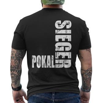 Cup Winner 2025 Motifsintage Outfit Trophy Final Celebration T-Shirt mit Rückendruck - Seseable