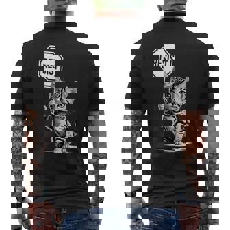 Cute Resistign Cute Cat Resist T-shirt imprimé au dos - Cadeauxyz