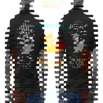 Dab Fuchs Grundschule Abschluss 5 Klassechulanfang Gamer T-Shirt mit Rückendruck - Geschenkecke