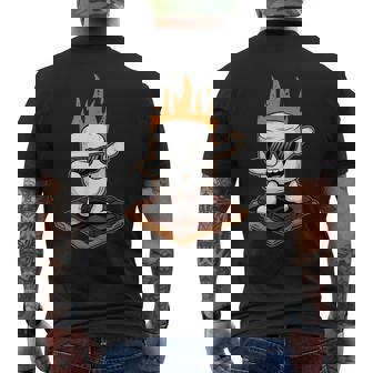 Dabbing Marshmallow Camping Smores Kawaii S'mores Men's T-shirt Back Print - Thegiftio