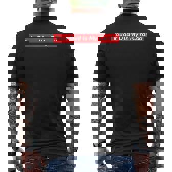 Your Dad Is My Cardio Meme Divertido Gimnasio Entrenamiento Humor Ejercicio Camiseta Hombre Estampado Espalda - Regaloses
