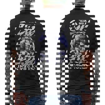 Being A Dad An Honor Being A Papi Is Priceless Father's Day Men's T-shirt Back Print | Mazezy