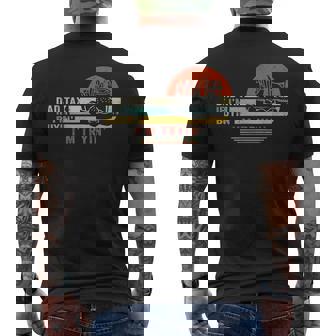 Dad Tax If I'm Buyin' I'm Tryin' Father's Day Men Men's T-shirt Back Print | Mazezy