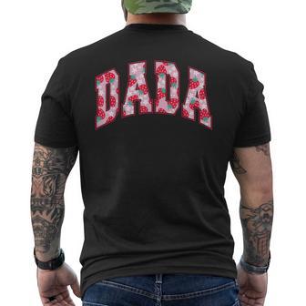 Dada Of The Berry First Birthday Strawberry Family Matching Men's T-shirt Back Print - Thegiftio UK