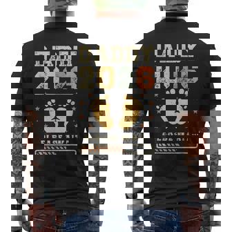 Daddy 2026 Annuncio Di Gravidanza Futuro Papà T-shirt da uomo con stampa posteriore - Novitaregali