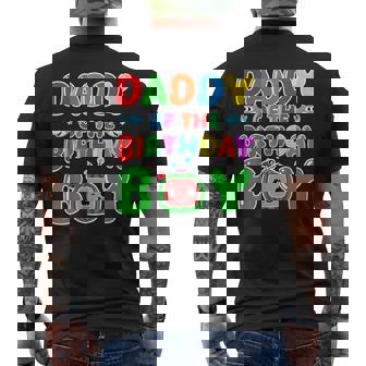 Daddy Of The Birthday Boy Melon Family Party Matching Men's T-shirt Back Print - Thegiftio UK