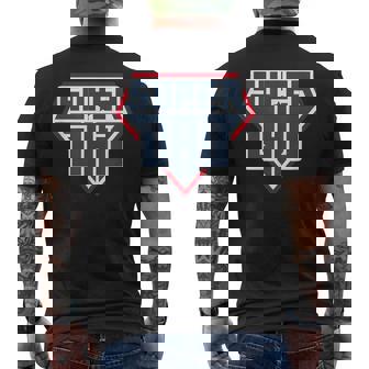 Daddy Dad Happy Father's Dayuper Best Graphic メンズTシャツ バックプリント - Kawaiitshirt